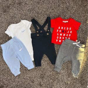 3 Month Baby Clothing Set Lot of 5, 3 Outfits Nike Adventurewear 360, Carters